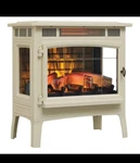 Duraflame Freestanding Electric Fireplace W/ 3D Effect Cream Color New. Price: $199.99.