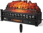 (open Box) Turbro 26-INCH Infrared Quartz Electric Fireplace Log Heater, 1500W. Price: $119.99.