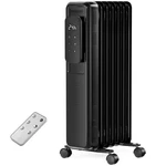 Electactic Oil Filled Radiator Space Heater, 1500W Electric Portable Heaters Open. Price: $84.42.