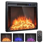 Costway 26" Recessed Electric Fireplace Heater Remote Control 750W/1500W New. Price: $159.99.