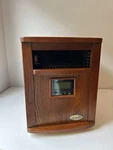 Heatsmart Infrared Portable Heater Wood Cabinet Model SSG1500-CDW-KC 18" X Used. Price: $119.00.