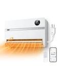 Wall Mounted Heater Smart Space 120 Vertical Oscillation 1500W Dreo Electric New. Price: $209.99.