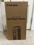 Pelonis Oil Filled Electric Heater PSHO07JM1AGB 1500W Floor Brown 120V New. Price: $59.99.