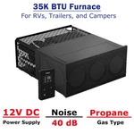 Fogatti Rv Camper Motorhome Trailer Furnace 35,000 Btu 12V With Thermostat New. Price: $659.99.