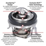 Motorad 5207-192 Ultrastat THERMOSTAT-192 Degrees New. Price: $12.54.