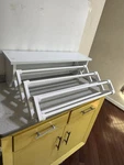 Costway Wall-mounted Drying Rack Folding Clothes Towel Laundry Room Used. Price: $125.00.