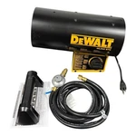 Dewalt 45000 Btu Propane Forced Air Portable Heater 1125 Sq Ft Jobsite Open. Price: $129.99.