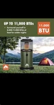 Ozark Trail 360 Propane Portable Indoor/outdoor Heater, Green New. Price: $55.00.