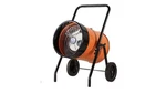 Dayton 784JH9A Portable Heater, 480V Ac, 3 Phase, 51180 Btuh, 15KW, Wheel New. Price: $617.49.