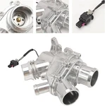 LR117568 Aluminum Thermostat Housing With Sensor Compatible Land Rover L... New. Price: $89.68.