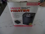 Space Heater By Windmere 1500WATT Model# 3196/347 Used Couple Times Only!. Price: $39.99.