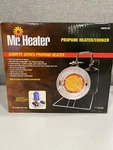 Mr.heater Propane Heater/cooker - #MHS15C Open. Price: $49.99.
