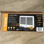 New Cadet CSTC402TW Com-pak Twin Electric Wall Heater 240/208 Volt 4000/3000W. Price: $174.95.
