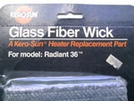Genuine Kerosun Radiant RCA-36, RC37 RAD100 Sunstream Kerosene Heater Wick Open. Price: $21.99.