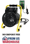 Eagle Peak 1500W Greenhouse Electric Heater W/thermostat IPX4 Black Space New. Price: $79.50.