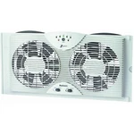Holmes Dual Blade Twin Window Fan, 2 Speed Setting, White Digital Control New. Price: $82.92.