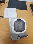 Hunter 73028-WH Plug In Heater With Adjustable Thermostat New. Price: $18.99.
