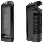 Lasko Oscillating Portable Ceramic Tower Heater 1500W Thermostat Timer Black Open. Price: $39.88.