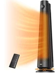 Dreo Space Large Room, 30" Electric Heaters With Inch, Black New. Price: $196.99.