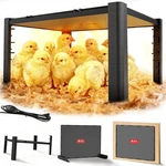 Petnf Chicken Coop Heater & Plate - 11.8X15.8IN For Hens Chicks New. Price: $64.70.