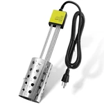 1500W Immersion Heater, Gesail Bucket Water With 304 Stainless-steel Guar New. Price: $50.32.