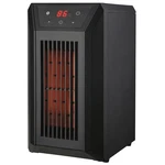 QDE1250 1500W Tabletop Infrared Quartz Heater, Thermostat, Remote New. Price: $93.99.