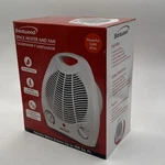 Brentwood Space Heater & Fan Up To 300 Sq.ft. Settings Overheat/tip Protection New. Price: $52.69.