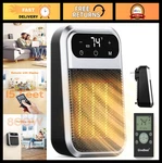 Compact Electric Heater With Digital Display, 800W Ceramic Mini For Home New. Price: $37.99.