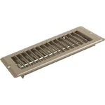 12-UNITED States Hardware 4" X 8 In 9/16 Brown Steel Floor Register V-102B New. Price: $191.89.