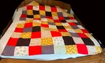 68X88 King Size Hand Made Quilted Beautiful Patchwork Blanket Vintage Pre-owned. Price: $239.99.