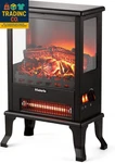 Suburbs TS17Q Infrared Electric Fireplace Stove, 19" Freestanding Heater New. Price: $159.99.