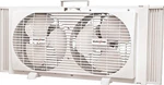Eurostar FWF9100 Portable Twin Window Fan, White 33 Inch New. Price: $64.26.