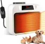 Wall-mounted Thermostatic Dog House Heater With Anti-bite Wires, 2 Speeds New. Price: $67.99.
