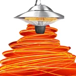 Silver Ufo Dual Temp Waterproof Halogen Heater For Indoor/outdoor Use New. Price: $209.99.