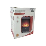 Optimus 1200W 2-SETTING Simulated Flame Effect Electric Mini Fireplace Heater Open. Price: $48.45.