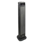 Good Housekeeping 30" Tower Space Heater W/remote, Oscillating, Black (open Box). Price: $52.83.