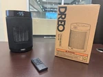 Dreo Space Heater, Indoor Use With Thermostat, Digital Display, 1-12H Timer, Blk New. Price: $69.98.
