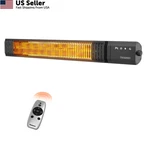 Powerscale Infrared Heater 1500W With Remote, 2.5S 34 6 Inch, Ink-black New. Price: $195.66.