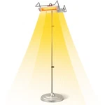 Tangkula 1500W Electric Patio Heater, Fast Heating 270 Sq.ft Infrared Wit New. Price: $109.18.