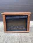Life Corp Indoor Infrared Fireplace Heater - Local Pickup Only Used. Price: $120.00.
