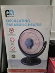 Perfect Aire Parabolic Heater Oscillating 2 Settings Auto Shut-off 1PHCF14 New. Price: $50.00.