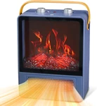 1500W Electric Fireplace Heater With 3D Flame Portable Space Safe New. Price: $95.50.