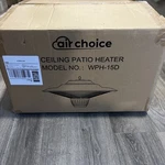 AIRCHOICE-WPH-15D Ceiling Mounted Outdoor Patio Overheat Protection 1500W Heater Open. Price: $109.99.