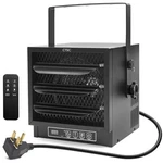 Ctsc 4800W Garage Heater Electric, 240V/30AMPS Plug Fan-forced Thermostat Used. Price: $74.00.
