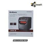 Wewarm 1500 Electric Cabinet Infrared Space Heater With Remote Control Open. Price: $37.43.