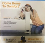 Suntouch Warmwire Radiant Floor Heating Kit With Cable Thermostat Loudmouth New. Price: $499.99.