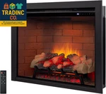 Electric Fireplace Insert W/top Light, 12 Flame Color Option With Cra New. Price: $479.99.