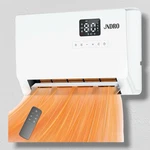 Wall-mounted Space Heater With Thermostat & Remote Control, Led Display. New. Price: $64.99.