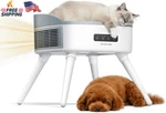 Homerunpet Pet-safe Space Heater With Heated Cat Bed 2-IN-1 Ceramic For New. Price: $142.24.