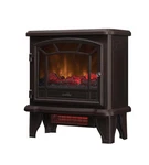Duraflame Infared Quartz Electric Fireplace Heater W/remote Bronze DFA-550-12 Used. Price: $75.00.